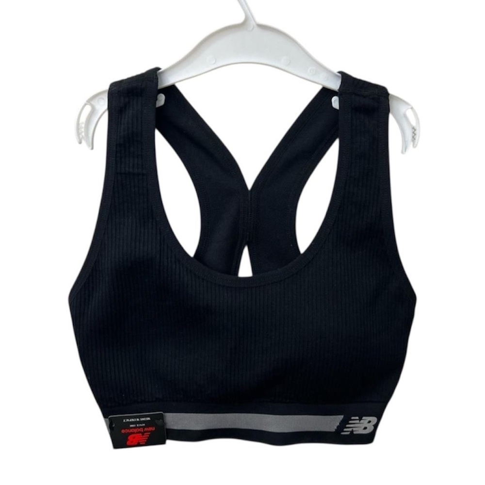 New Balance Women’s Sports Bra Black Medium